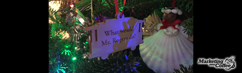Fred Rogers Christmas Ornament